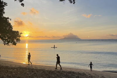 Cruceros al atardecer